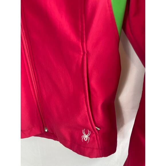 Spyder Pink Zip Up Jacket Size Small - Picture 2 of 6